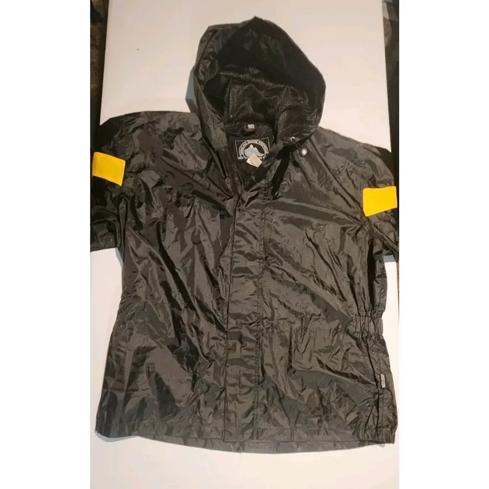 Himalaya Motor Bike Wear 2-Piece Rain Jacket/Pants Water Proof Yellow/Black XXL